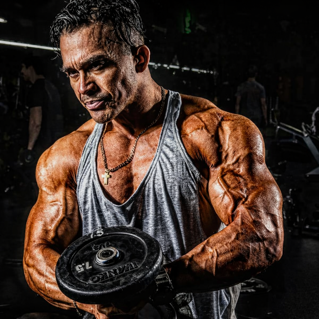 Cristian Ariel Molina entrenando en CAM GYM